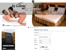 Tablet Screenshot of motelloscolores.com